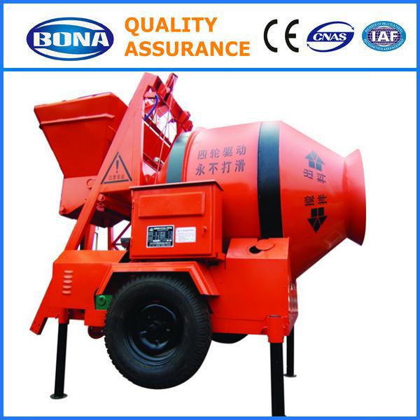 mobile concrete mixer