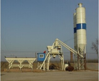 HZS 35 concrete mixing plant 