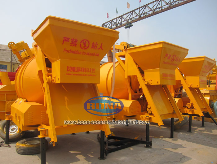 commercial concrete mixing plant