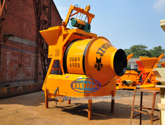 diesel concrete mixer