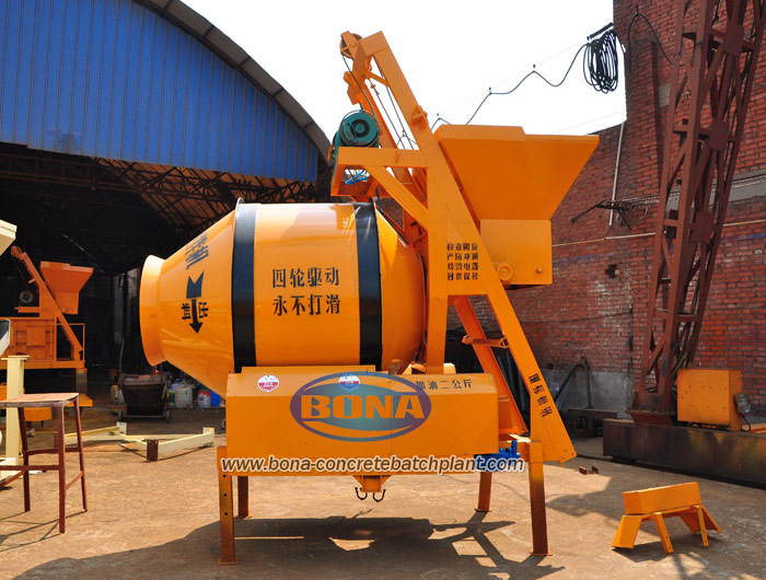 used portable concrete mixers