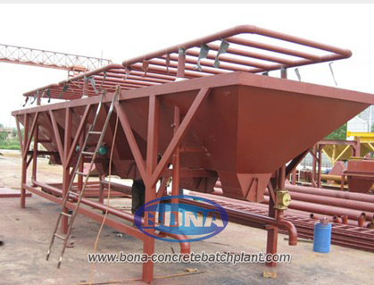 portable concrete batching plant