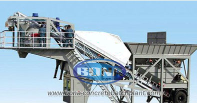 concrete mixing batch plant