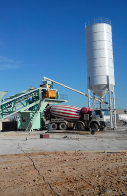 concrete mixing plant