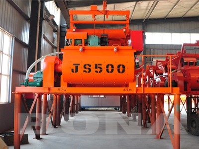 js500  concrete mixer