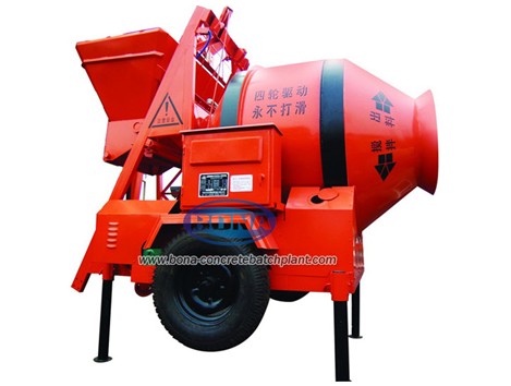 Fixed type concrete mixer 