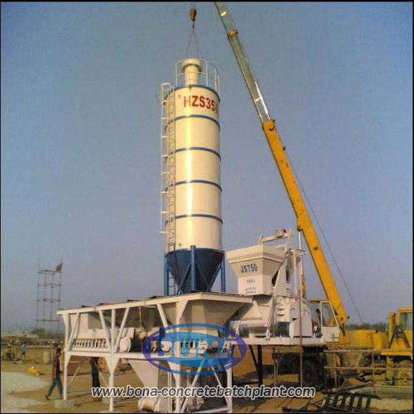 HZS35 Concrete Mixing Plant