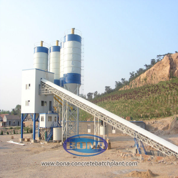 hzs50 concrete batching plant