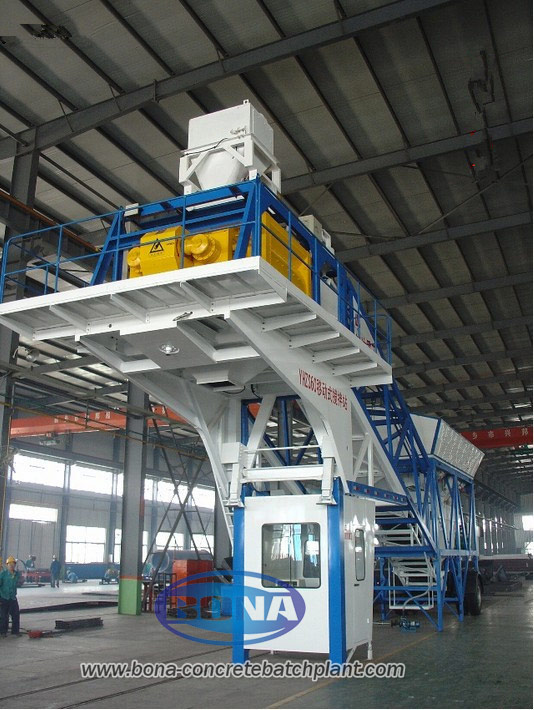 YHZS60 Mobile Concrete Mixing Plant