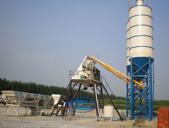 ready mixed concrete mixing plant