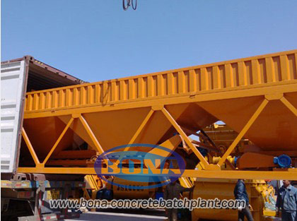 Ready concrete batching plant