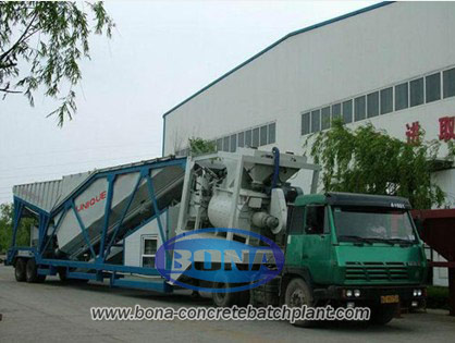 Mobile Concrete Batching Plant