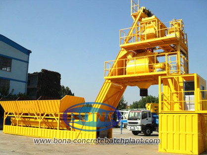 Mobile Concrete Batching Plant