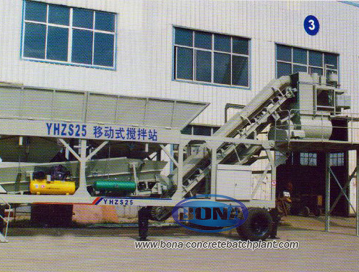 hzs25 concrete batch plant