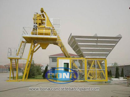 YHZS40 Mobile Concrete Batching Plant