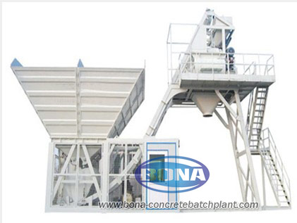 YHZS40 Mobile Concrete Batching Plant