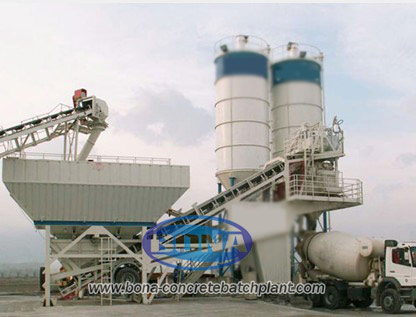 concrete mixing batch plant