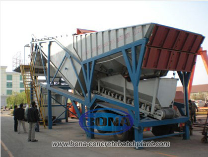 small concrete batching plant