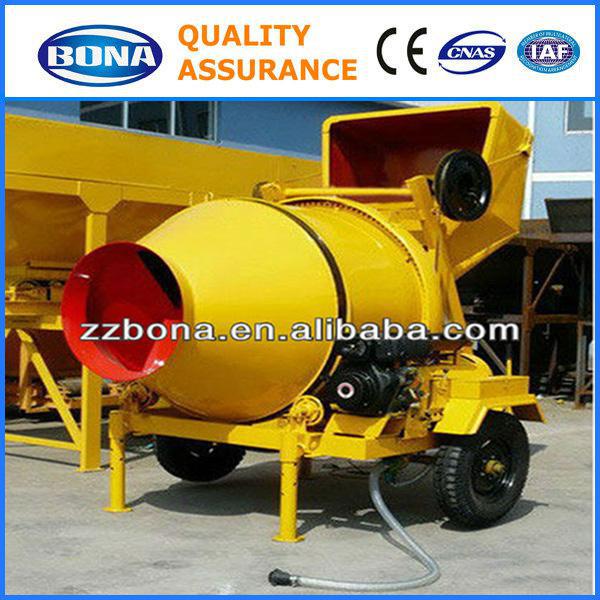 self loading concrete mixer 